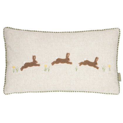 Wylder Ramble Hares Cushion Sage Wylder Ramble Hares Cushion Sage