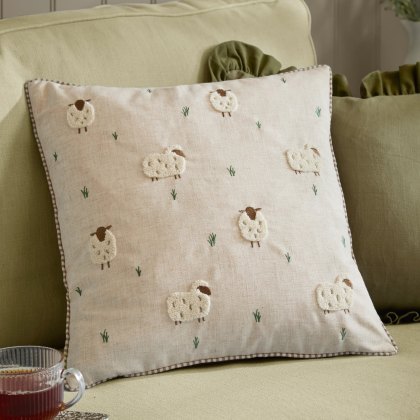 Wylder Ramble Sheep Cushion Natural Wylder Ramble Sheep Cushion Natural
