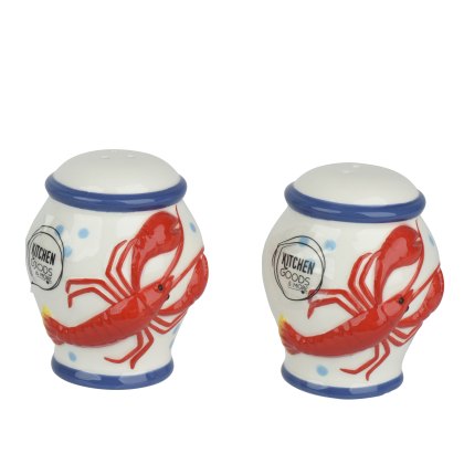 Kaemingk Lobster Salt and Pepper Pots Kaemingk Lobster Salt and Pepper Pots