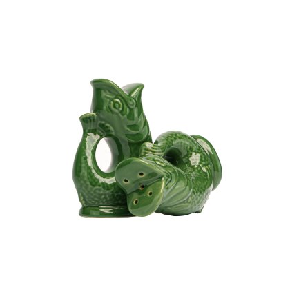 Original Gluggle Jug Salt & Pepper Pots Green Original Gluggle Jug Salt & Pepper Pots Green