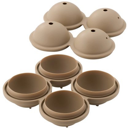 Judge Silicone Hazelnut Round Ice Cube Mold Judge Silicone Hazelnut Round Ice Cube Mold