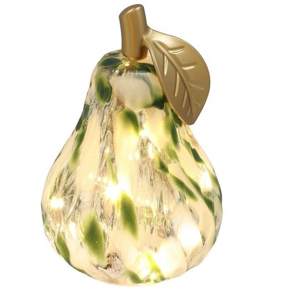 Shudehill Diamond Cut LED Pear Mottle Green Shudehill Diamond Cut LED Pear Mottle Green