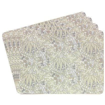 William Morris Artichoke Set of 4 Placemats William Morris Artichoke Set of 4 Placemats