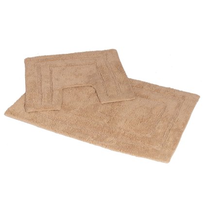 Showerdrape Pinnacle 2 Piece Bath Mat Set Biscuit Showerdrape Pinnacle 2 Piece Bath Mat Set Biscuit