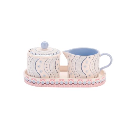 Cath Kidston Spitalfields Silk Sugar & Milk Jug Set Cath Kidston Spitalfields Silk Sugar & Milk Jug Set