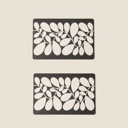 Orla Kiely Sycamore Stripe Set of 2 Tablemats Orla Kiely Sycamore Stripe Set of 2 Tablemats