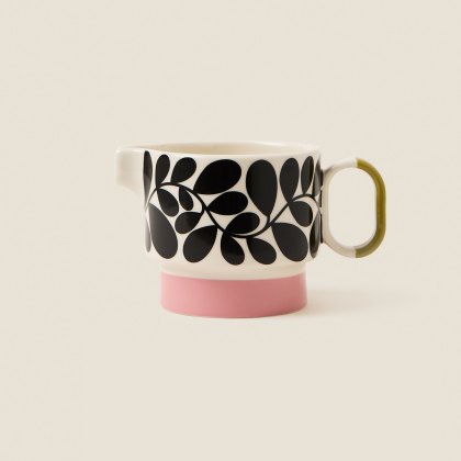 Orla Kiely Sycamore Stripe Milk Jug Pink Orla Kiely Sycamore Stripe Milk Jug Pink