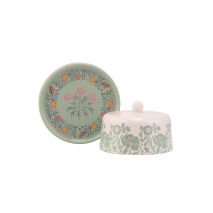 William Morris Kennet Gardens Butter Dish William Morris Kennet Gardens Butter Dish