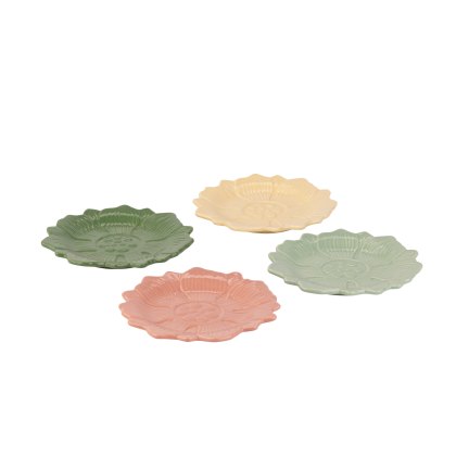 William Morris Kitchen Garden Set of 4 Cake Plates William Morris Kitchen Garden Set of 4 Cake Plates