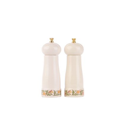 William Morris Kitchen Garden Salt & Pepper Grinder Set William Morris Kitchen Garden Salt & Pepper Grinder Set