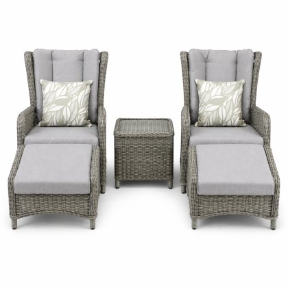 Norfolk & Co. Loren Recliner Lounge Set Norfolk & Co. Loren Recliner Lounge Set