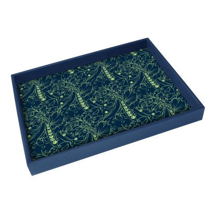 Tradestock Recipe Thief Peas Recycled Faux Leather Tray Tradestock Recipe Thief Peas Recycled Faux Leather Tray