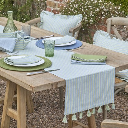 Waltons Carousel Stripe Runner Sky Waltons Carousel Stripe Runner Sky
