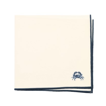 Waltons Embroided Napkin Crab Set of 2 Waltons Embroided Napkin Crab Set of 2