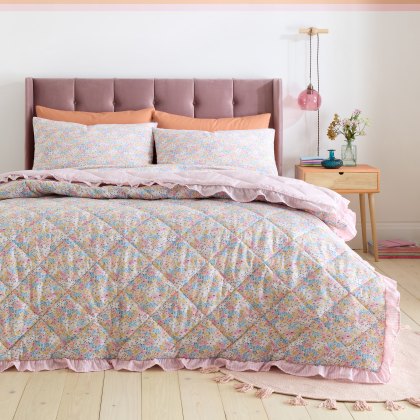 Catherine Lansfield Darcy Floral Bedspread Catherine Lansfield Darcy Floral Bedspread