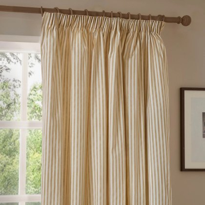 Yard Hebden Pencil Pleat Curtains Honey Yellow Yard Hebden Pencil Pleat Curtains Honey Yellow