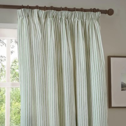 Yard Hebden Pencil Pleat Curtains Ecualyptus Yard Hebden Pencil Pleat Curtains Ecualyptus