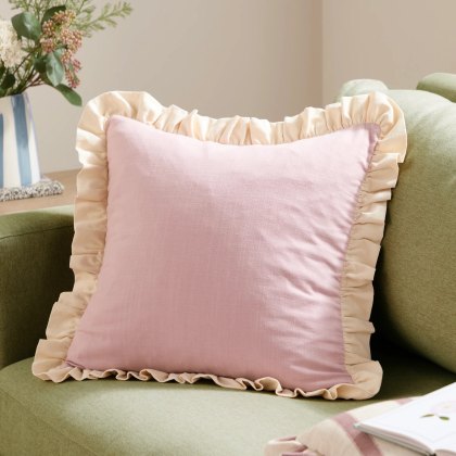 Wylder Effie Cushion Petal/Vintage Cream Wylder Effie Cushion Petal/Vintage Cream
