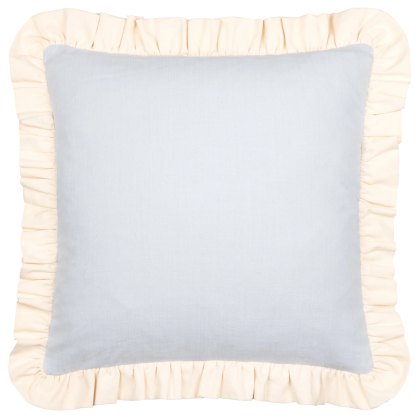 Wylder Effie Cushion Sky Blue/Vintage Cream Wylder Effie Cushion Sky Blue/Vintage Cream