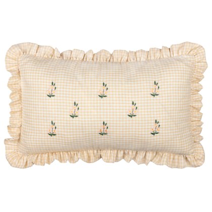 Wylder Les Petite Fleurs Cushion Natural Wylder Les Petite Fleurs Cushion Natural