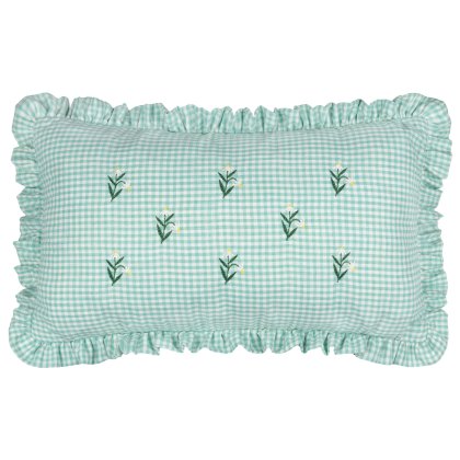 Wylder Les Petite Fleurs Cushion Spring Green Wylder Les Petite Fleurs Cushion Spring Green
