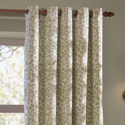 Wylder Grace Leaf Eyelet Curtains Sage Wylder Grace Leaf Eyelet Curtains Sage