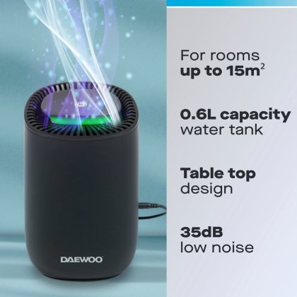 Daewoo 600ml Dehumidifier Daewoo 600ml Dehumidifier