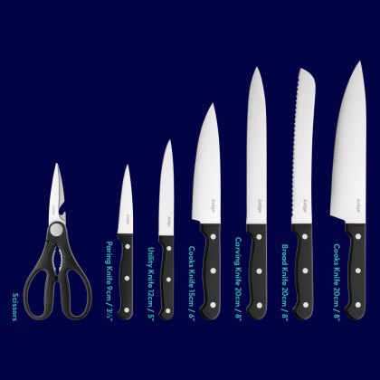 Judge Classic 7 Piece Knife Block Set Judge Classic 7 Piece Knife Block Set