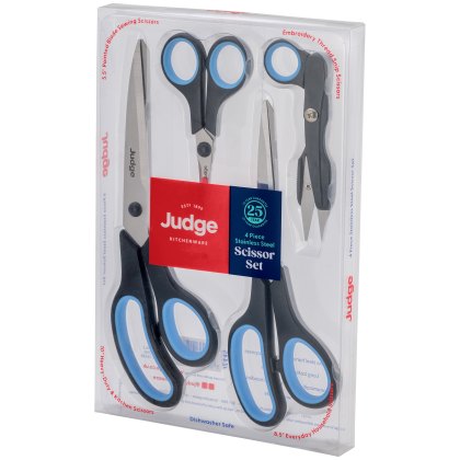 Judge Essentials 4 Piece Scissor Set Judge Essentials 4 Piece Scissor Set