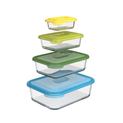 Joseph Joseph Nest Glass Storage Set of 4 Joseph Joseph Nest Glass Storage Set of 4