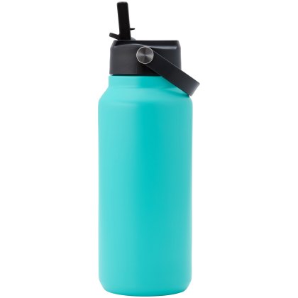 Smidge Flip Straw Bottle 900ml Aqua Smidge Flip Straw Bottle 900ml Aqua
