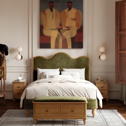 Gresham Bed Frame in Green Gresham Bed Frame in Green