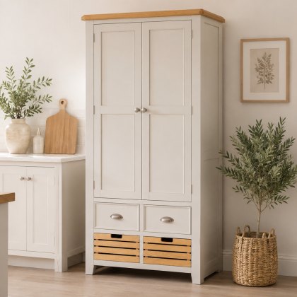 Kingsbury Stone Double Larder Unit Kingsbury Stone Double Larder Unit
