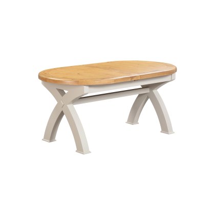 Kingsbury Stone Extending Oval Dining Table Kingsbury Stone Extending Oval Dining Table