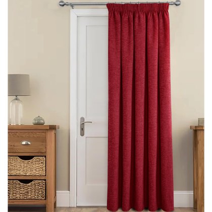 Sundour Washington Thermal Pencil Pleat Wine Door Curtain Sundour Washington Thermal Pencil Pleat Wine Door Curtain