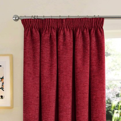 Sundour Washington Thermal Pencil Pleat Wine Door Curtain Sundour Washington Thermal Pencil Pleat Wine Door Curtain