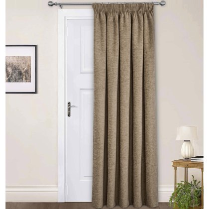 Sundour Washington Thermal Pencil Pleat Earth Door Curtain Sundour Washington Thermal Pencil Pleat Earth Door Curtain