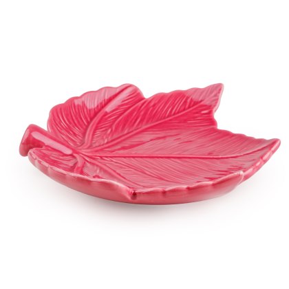Candlelight Plum Fig Leaf Shaped Bowl Candlelight Plum Fig Leaf Shaped Bowl