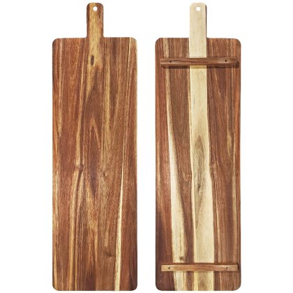 Hill Interiors Large Raised Acacia Serving Board Hill Interiors Large Raised Acacia Serving Board