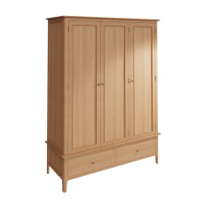 Coastal Large 3 Door Wardrobe