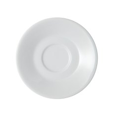 Denby White Tea Saucer Denby White Tea Saucer