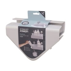 Joseph Joseph EasyStore Corner Shower Caddy 2pack White Joseph Joseph EasyStore Corner Shower Caddy 2pack White