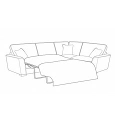 Fantasia RHF Corner Sofa with Sofa Bed