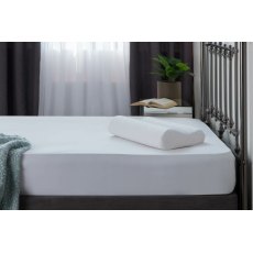 Belledorm Jersey 38cm White Fitted Sheet Belledorm Jersey 38cm White Fitted Sheet