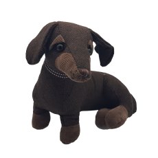 Egbert Dachshund Dog Doorstop