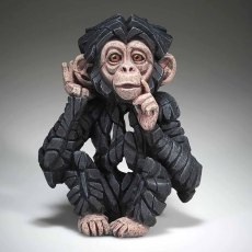 Edge Sculptures - Baby Chimpanzee 'Hear No Evil' Edge Sculptures - Baby Chimpanzee 'Hear No Evil'