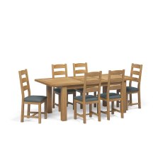 Burlington 1.5m Extending Table and 6 Chairs