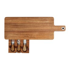 Denby James Martin 4 Piece Cheeseboard Paddle Kit