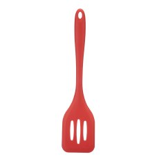 Fusion Twist Silicone Slotted Turner Red Fusion Twist Silicone Slotted Turner Red