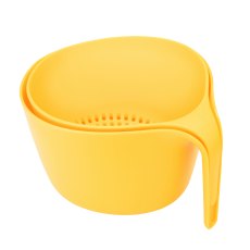 Fusion Twist Mixing Bowl & Colander Set Yellow Fusion Twist Mixing Bowl & Colander Set Yellow